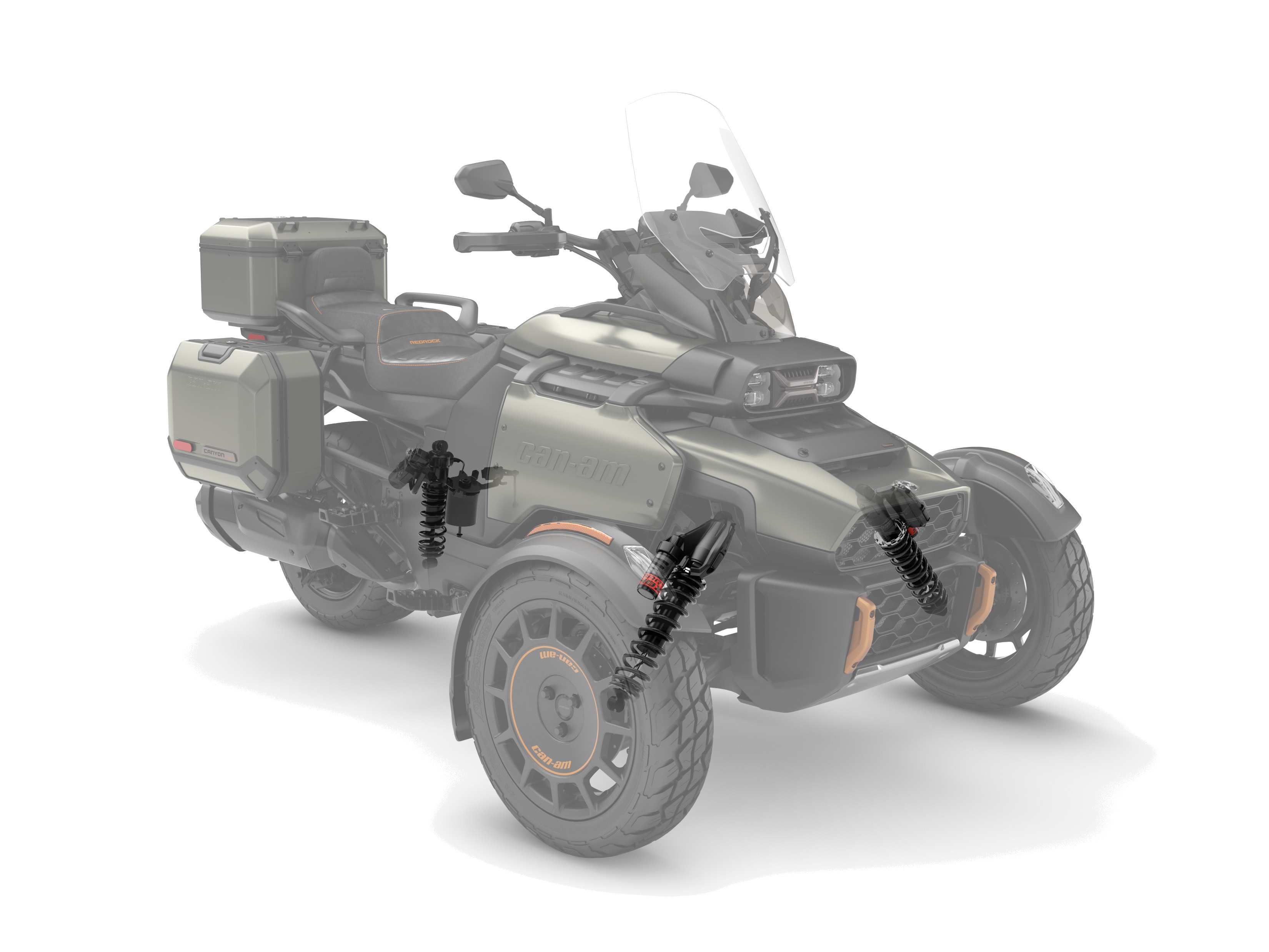 Suspension semi-active Smart-Shox sur le Canyon Redrock