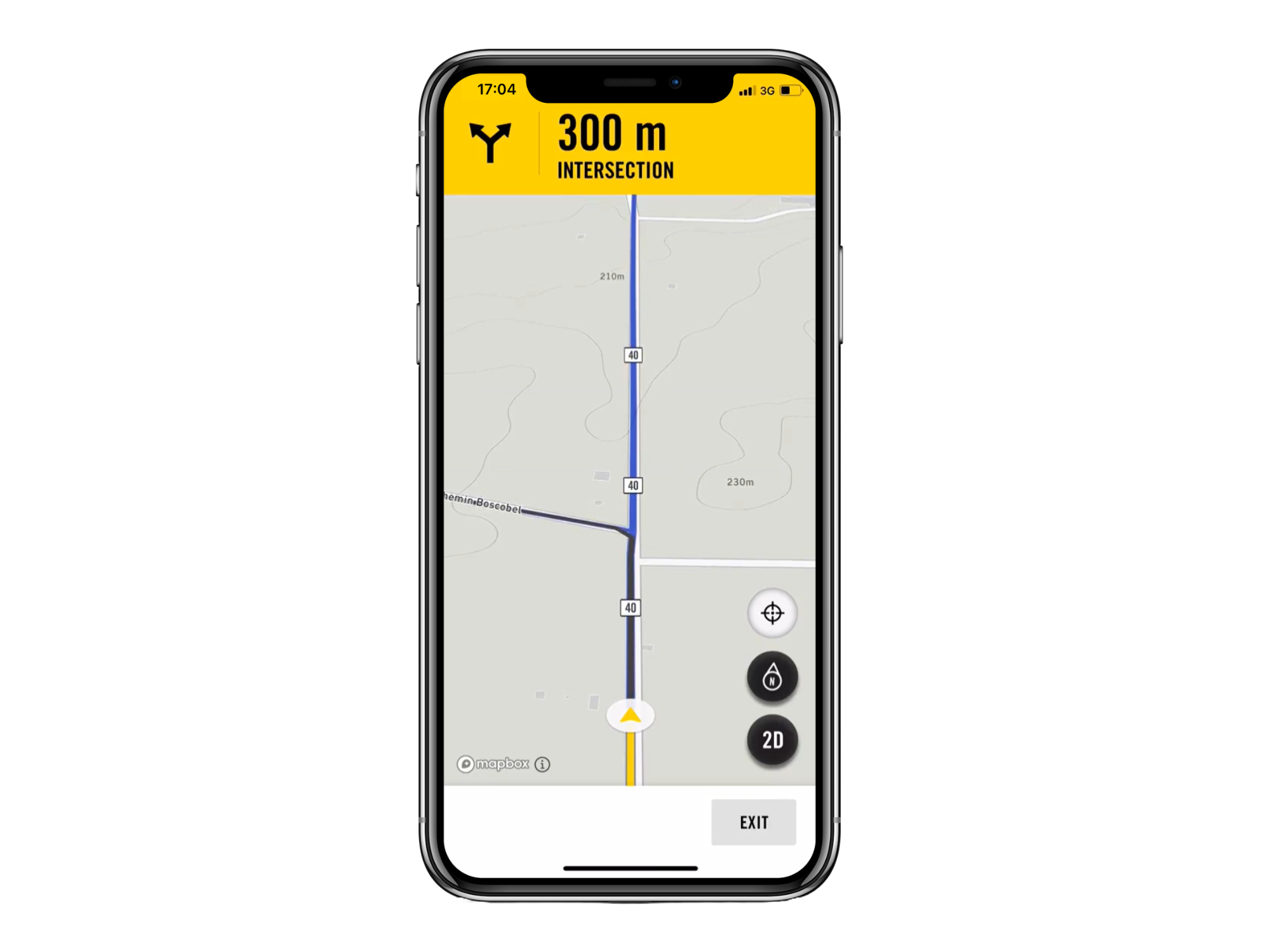 Registra tu ruta mediante la función GPS de BRP GO!